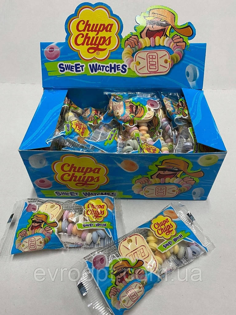 Драже у формі годинника Chupa Chups Sweet Watch 14,7g