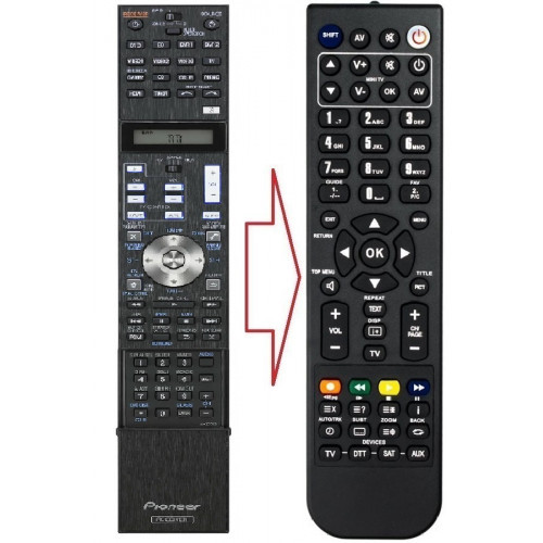 ПїЅпїЅпїЅпїЅпїЅ пїЅпїЅпїЅ DVB-T2 пїЅпїЅпїЅпїЅпїЅпїЅ Pioneer AXD7521 (пїЅпїЅпїЅпїЅпїЅпїЅ), фото 1