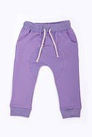 Детские штаны трикотажные / двунитка 4, фиолетовый