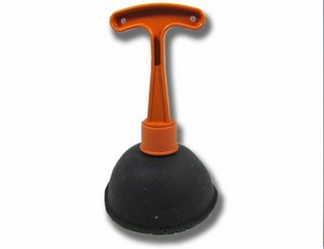 Вантуз гумовий із пластиковою ручкою