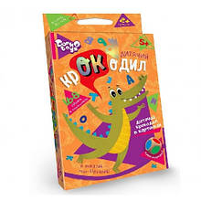 Гра карткова Дитячий крокодил CROC-01-01U 28 карт 1 шт. шпильок TM Danko Toys (1/16)