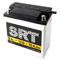 Мотоакумулятор SRT 12 В 9 А 6МТС-9 (ІЖ, МТ Дніпр)