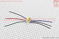 Разъем с проводами для реле-регулятора напряжения 6конт - "папа", тип 2 (310648)