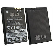 Акумулятор LG LGIP-520N, BL40 New Chocolate, 1000 mAh, Original /АКБ/Батарея/Батарейка /лш