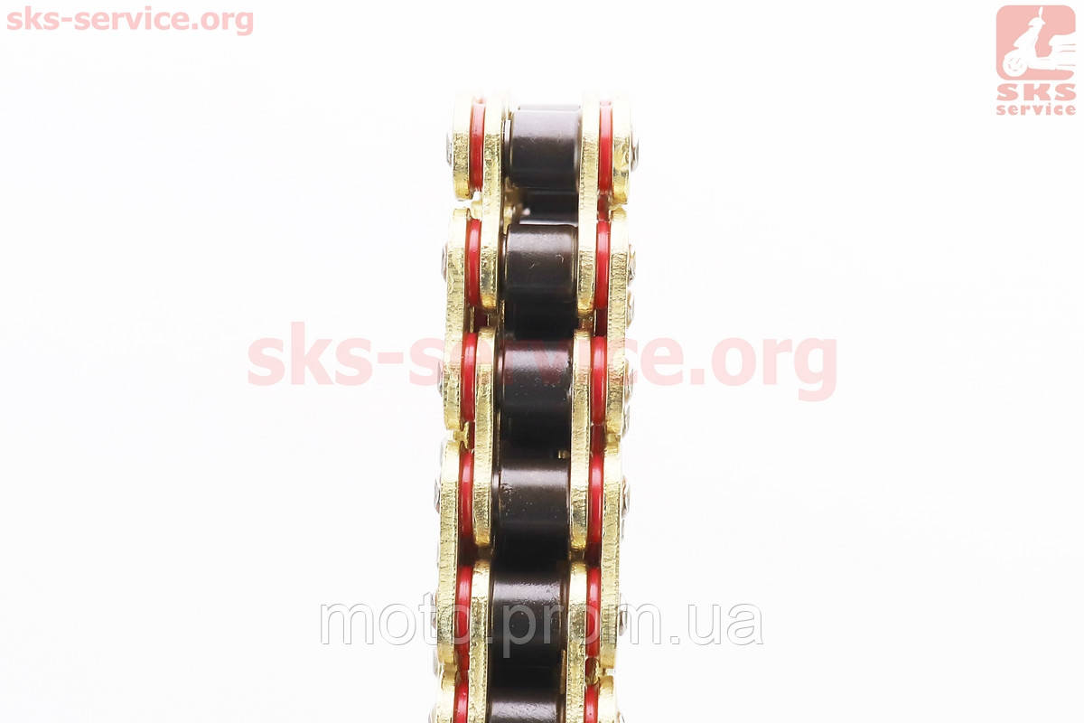 Цепь привода колеса 428HVO*116L GOLD (с сальниками) (есть DID на звене) (324211) - фото 2 - id-p351644140