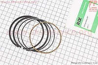 Кільця поршневі 177F 77мм +0,25 ( виготовлені за технологією HONDA) (607216)