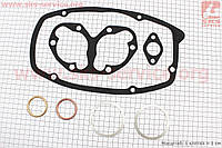 Прокладки двигателя 6V, к-кт 7 деталей, (паронит, алюминий) (343315)
