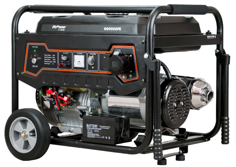 Генератор бензиновий ITC Power GG9000FE 7000/7500 W, фото 1