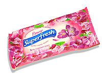 Салфетки влажные SuperFresh 15шт