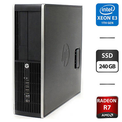 Ігровий ПК HP Compaq Pro 6300 SFF/ Xeon E3-1230/ 16 GB RAM/ 240 GB SSD/ Radeon R7 350 4GB, фото 1