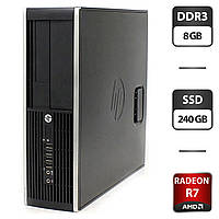 Игровой ПК HP/Core i5-2400 (4 (8) ядра по 3.1 - 3.4 GHz) / 8 GB DDR3 / 240 GB SSD/Radeon R7 250, 2 GB DDR3