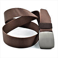 Ремінь тканевий 3,8 х 120 см Weatro Коричневий tk-4-nw-006, фото 3