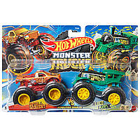 Набір Hot Wheels Monster Trucks 2 автомобіля Spur of the Moment Vs Loco Punk FYJ64-28