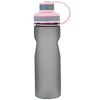 Бутылочка для воды Kite 700 мл серо-розовая K21-398-03