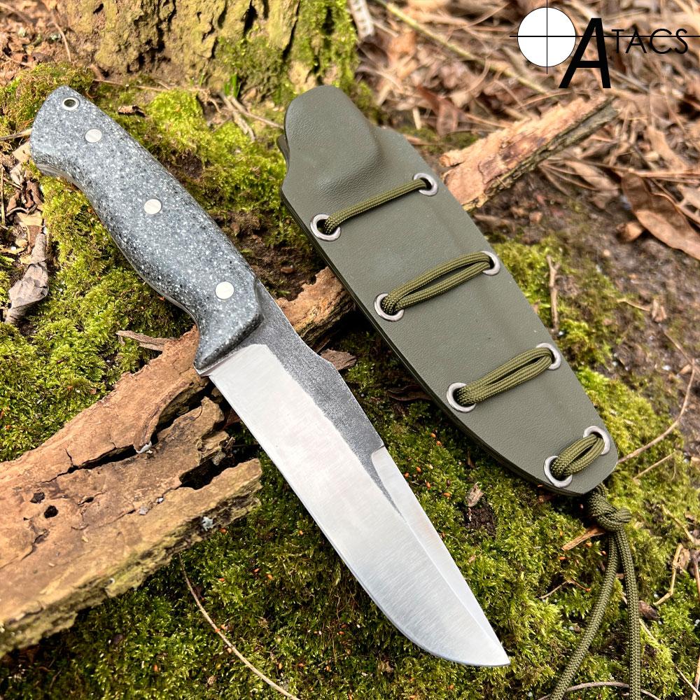 Ніж ручної роботи №130 (Сталь 110х18) + чохол пластик