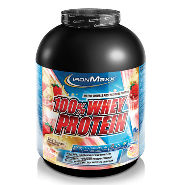 Сироватковий протеїн IRONMAXX 100% Whey Protein 2350 грам Смак: Lemon-Yoghurt, фото 1