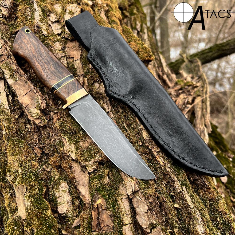 Ніж ручної роботи No139 (Сталь К110) + чохол зі шкіри