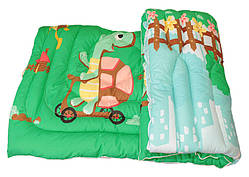 Ковдра лебедячий пух, тепла 1,5-спальна гіпоалергенна ТМ TAG  "Черепашка"