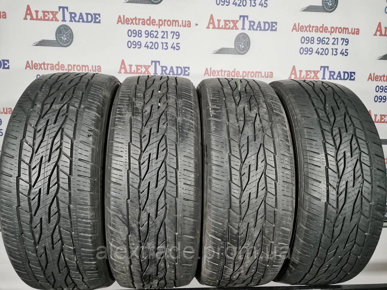 225/55 R18 Continental ContiCrossContact LX 2 летние шины бу