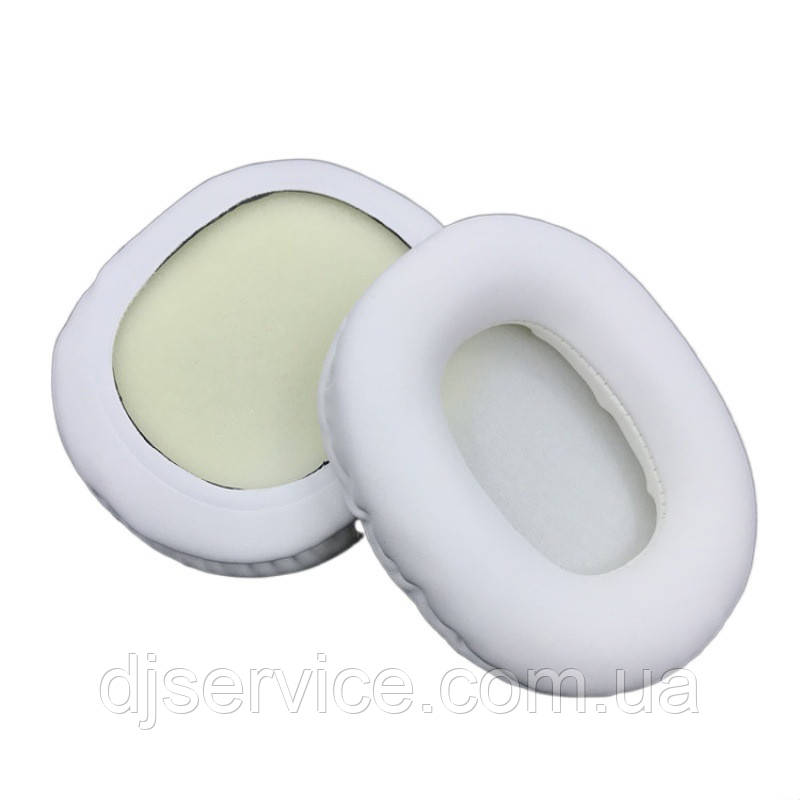 Амбушюри для навушників Audio-Technica ATH-M50 M50S M20 M30 M40 ATH-SX1 ANC7 white