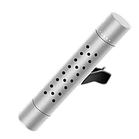 Автодиффузор- клипса из авиационного алюминиевого сплава с блоттером Срібний
