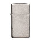 Бензинова Zippo 1600 Slim® Brushed Chrome сіра 1600, фото 4