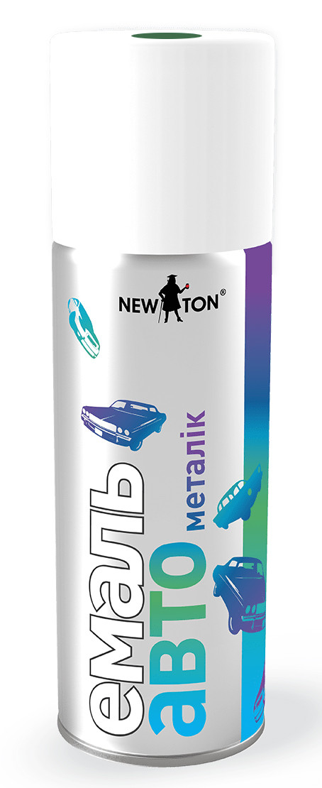 Фарба автоемаль з ефектом "Металік" NEW TON®, 400 мл Аерозоль 311 Ігуана