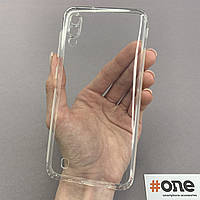 Чехол для Samsung Galaxy M10 силиконовый чехол с заглушками на телефон самсунг м10 прозрачный thn
