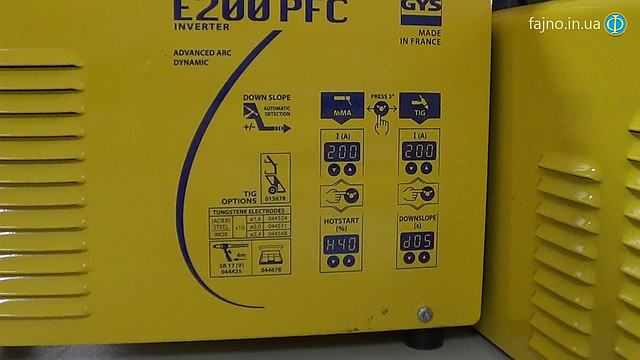 Инверторный сварочный аппарат Gysmi E200 PFC - фото 6 - id-p23147513