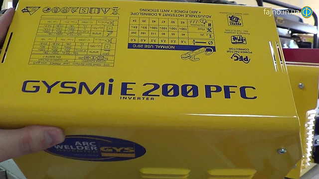 Инверторный сварочный аппарат Gysmi E200 PFC - фото 7 - id-p23147513
