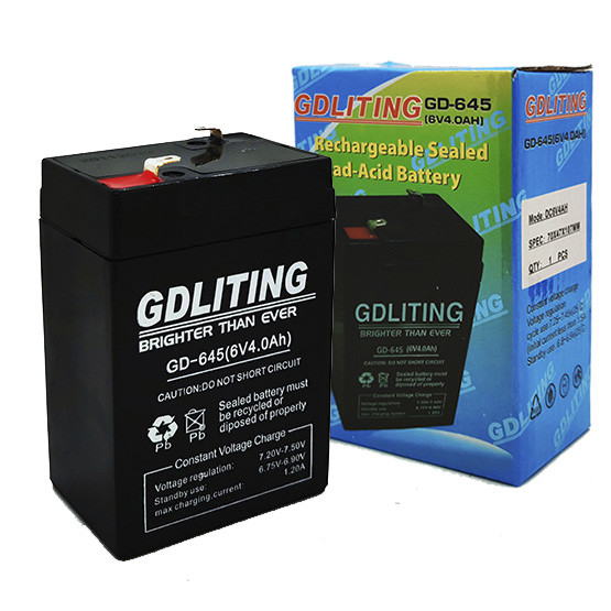 Акумулятор GDLiting GD-645 6V/4Ah