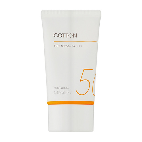 Сонцезахисний крем із оксамитовим фінішем Missha All Around Safe Block Cotton SPF 50+, 50мл (942138)