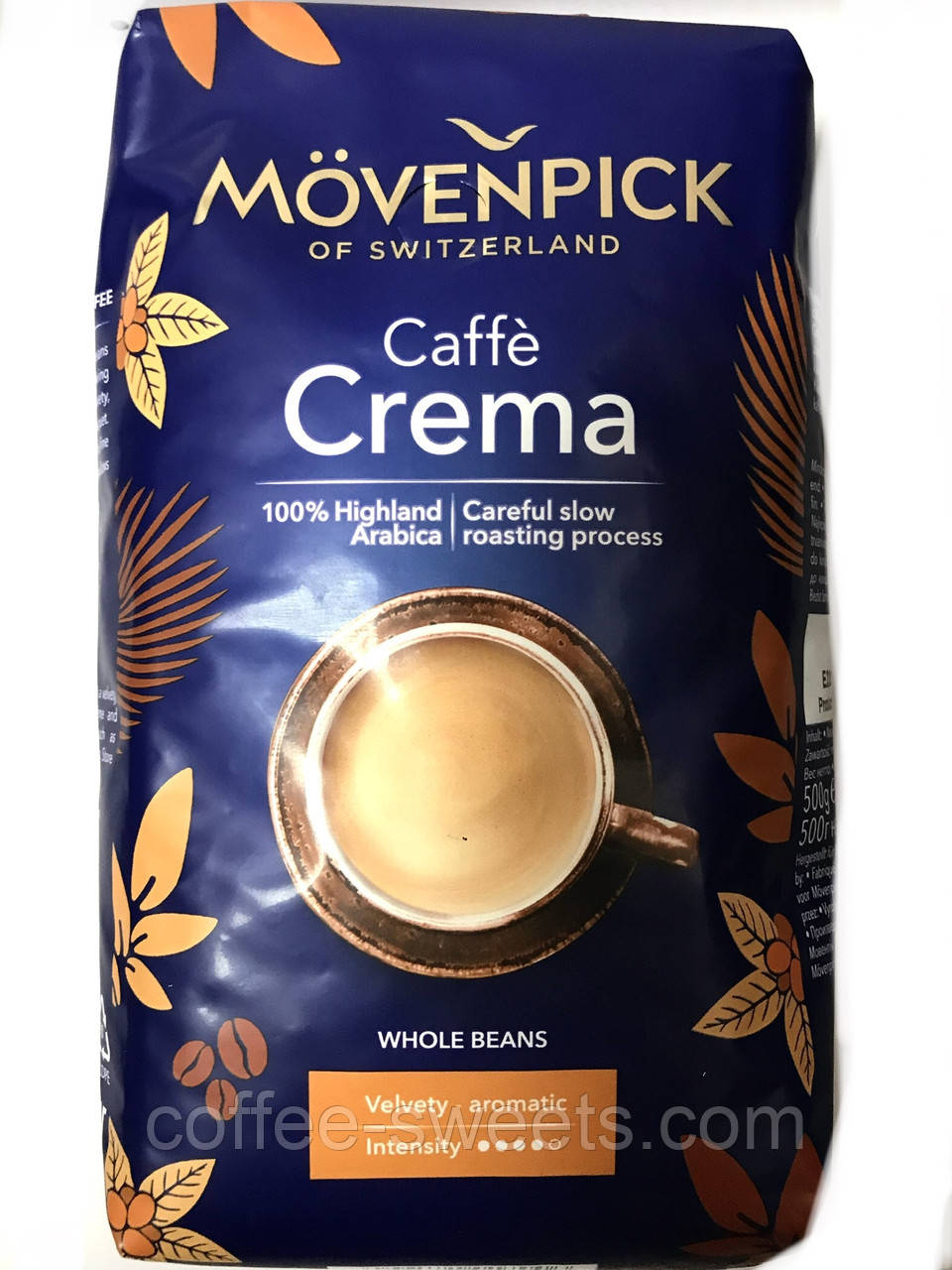 Кава зернова J.J.Darboven Movenpick Caffe Crema 500 г