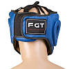 Шолом боксерський FGT, Cristal, Flex, розмір S, F475CR синій, фото 3