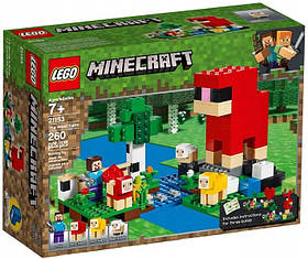 LEGO Minecraft Вовняна ферма 260 деталей (21153)