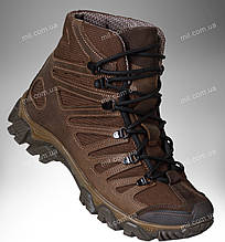Демісезонні тактичні черевики / міжсезонне взуття на мембрані TELEMARK GTX Mid (dark brown)