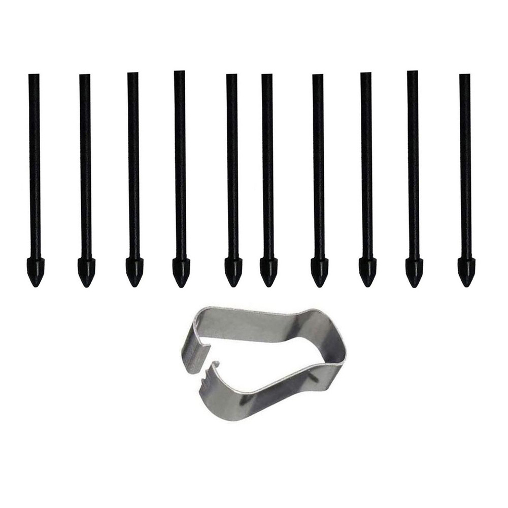 Наконечник SK для стилуса Samsung Tab S7 T870 T875 S7 Plus T970 T975 S7 FE T730 T736 (10шт) Black