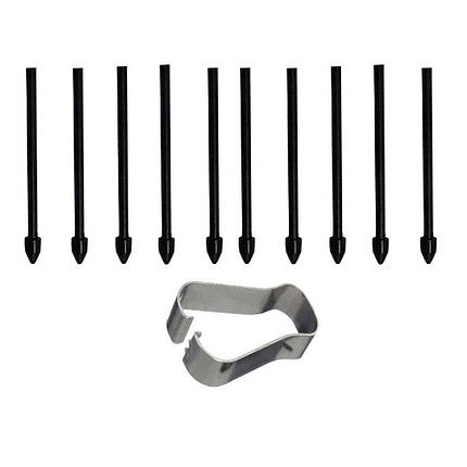 Наконечник SK для стилуса Samsung Tab S7 T870 T875 S7 Plus T970 T975 S7 FE T730 T736 (10шт) Black, фото 1