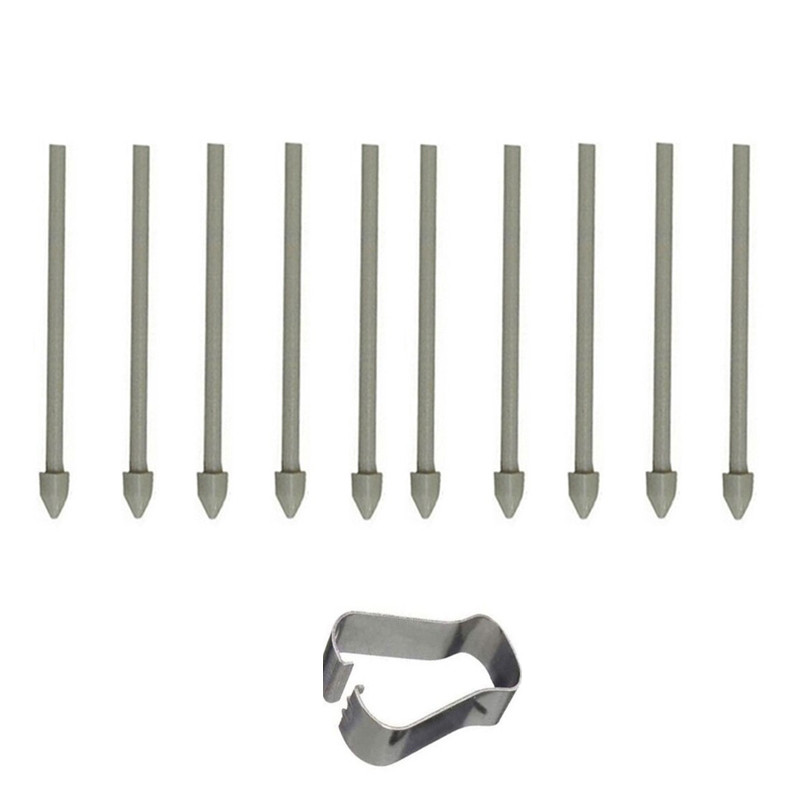 Наконечник SK для стилуса Samsung Tab S7 T870 T875 S7 Plus T970 T975 S7 FE T730 T736 (5 шт.) Grey (10шт)