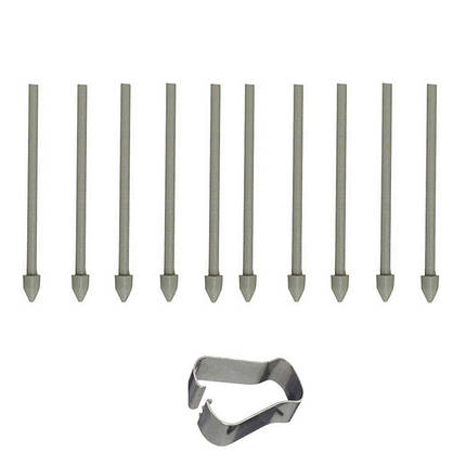 Наконечник SK для стилуса Samsung Tab S7 T870 T875 S7 Plus T970 T975 S7 FE T730 T736 (5 шт.) Grey (10шт), фото 1