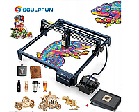 Машина для лазерного різання SCULPFUN S30 Pro з пластиною + насос