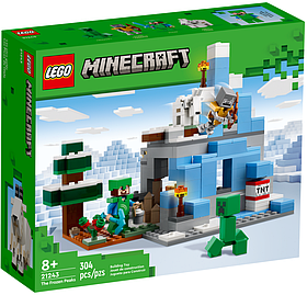 LEGO Minecraft Замерзлі верхівки 304 деталі (21243)