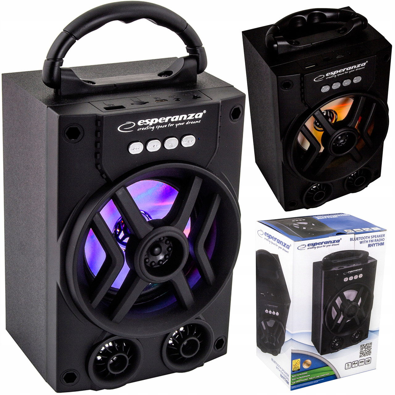Портативна колонка ESPERANZA Rhythm EP130, фото 1