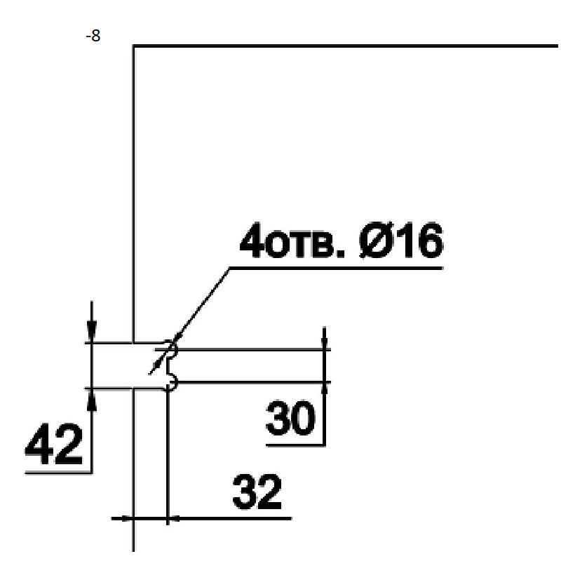 SA8500L-29 ПЕТЛЯ СТЕНА-СТЕКЛО 90 ГРАДУСОВ для душевой кабины в черном цвете - фото 5 - id-p1790859245