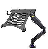 Настільне кріплення з газовою пружиною для ноутбука або РК LED монітора 17" - 30" North Bayou, фото 4