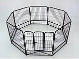Манеж для собак складаний Модульний вольєр для цуценят Металева клітка для тварин Загін для собак, фото 3