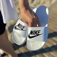 NIKE WHITE logo Black