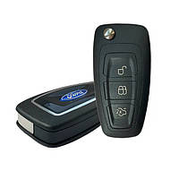 Корпус выкидного ключа Ford MONDEO, FOCUS S MAX HU101