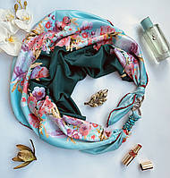 Дизайнерский платок "Морской бриз " коллекция VIP от бренда my scarf