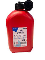 Каністра для палива пластикова 10л HDPE з лійкою, повітряним клапаном та прозорою мірною смугою 12 Atelie